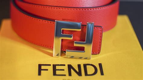 FENDI belt unboxing 